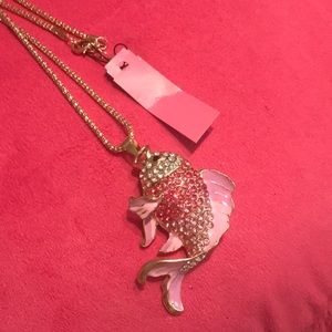 Betsey Johnson Fish Pendant